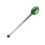 Transparent Glass Coffee Spoon with Long Handle Scoop Dessert Scoops Kitchen 1