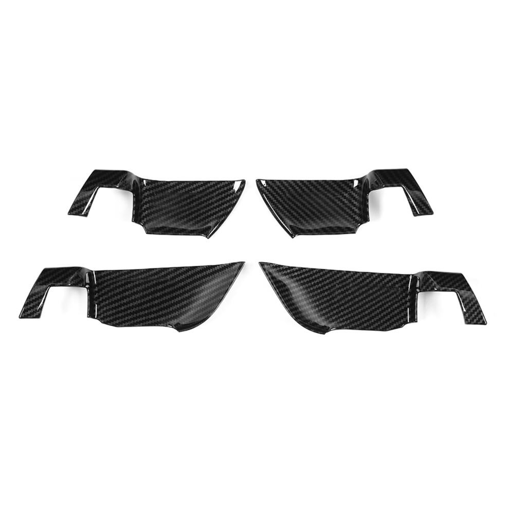 Carbon Fiber Style Inner Door Handle Bowl Trim 8320539114354