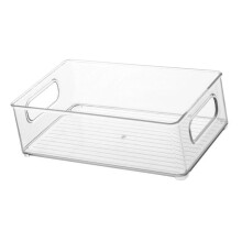 Transparente Desktop-Aufbewahrungsbox 7,5  15  25,7 cm 2,9 L