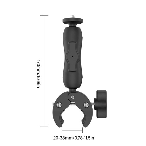 Satellite Antennas Clamp for Mini Circular Pipe, 1/4inch Screw 2