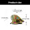 Rainbow Studded Captain Hat Jewel Rivet Navies Hat Adjustable 3