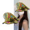 Rainbow Studded Captain Hat Jewel Rivet Navies Hat Adjustable 2