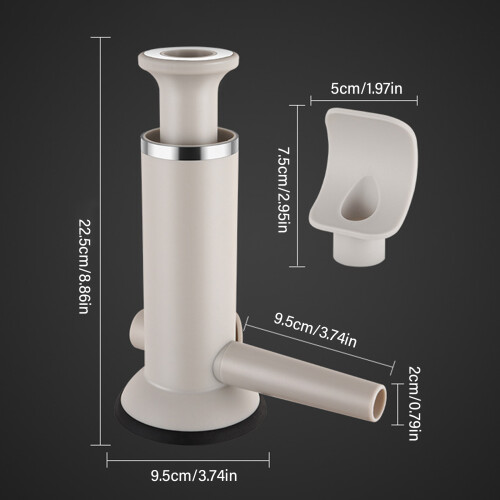 Unique Stainless Steel Sausage Stuffer Stable Kitchen Meat 2