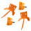 Orange Juicing Machine Upgrade Set Spare Peelers with 1