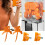 Orange Juicing Machine Upgrade Set Spare Peelers with 4