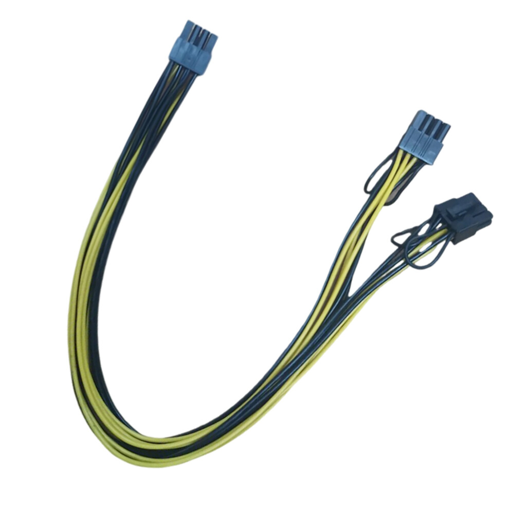 Cpu 8Pin Male To Double6+2Pin Graphics Adapter Power Cord 18Awg 7627000082619