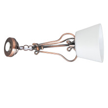 Échelle 1:12 Lampe en métal blanc pour maison de poupée, 9,5 cm, 130 mAh