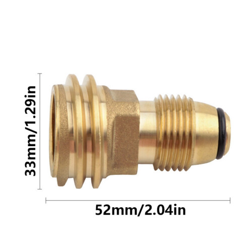 Functional Propane Transfer Adapter with Swivels Feature for 2