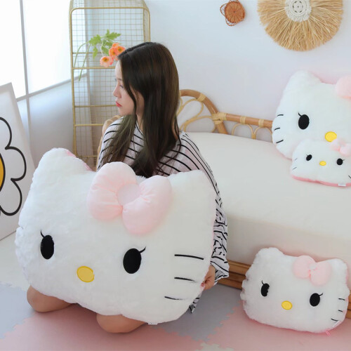 (40 cm cushion as shown) Soft and comfortable plush back support, decorative pillow for
