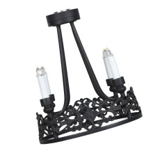 Lustre pour maison de poupée 12 Ratio Ø 6 cm, 130 mAh noir