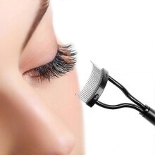 Eyelash Comb Lash Separator Lift Curl Metal Brush Mascara Guide Applicator Eyebrow Brush Curler Beauty Eye Makeup Tools