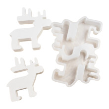 Creative Christmas Candle Mold Reusable Silicone Resin Craft