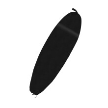 Surfboard Bag - Shortboard Pouch with Durable Sock Cover and Drawstring, Black Travel Carry Bag for Daily Protection and Storage
