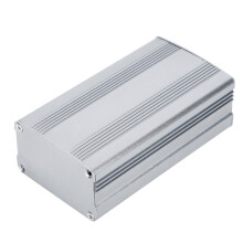 Grau Aluminium-Projektbox 38x63x110mm für Elektronikwärmeabfuhr