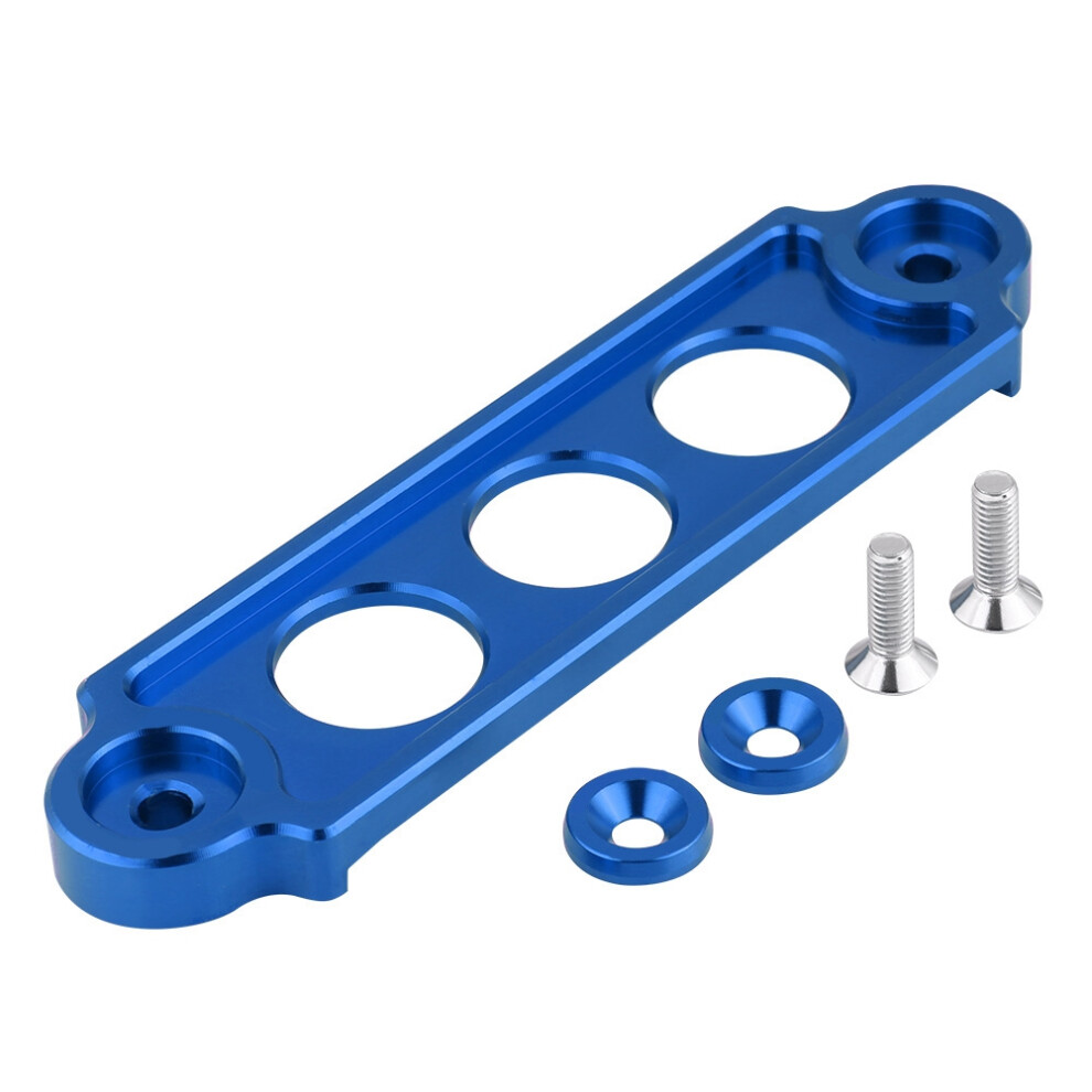 Car Racing Battery Tie Down Hold Bracket Lock Blue 8320539114644