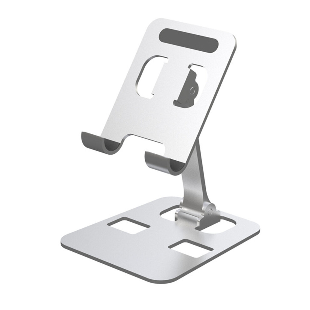 Mobile Phone Holder Adjustable Angle Folding Cell Silver 8320539114743