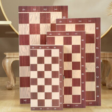 3-in-1 Holz-Schachdamenspiel, tragbar 29x14,5cm