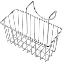 Stainless Steel Sink Drainer Basket Sponge for Sink Drainer Rack Organizer Hanging Basket Kitchen Accessories