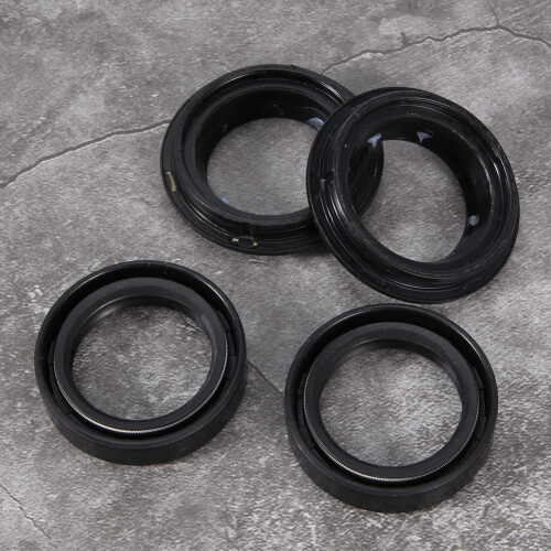 Front Damper Oil Fork Seals Dust Boots Wiper Kit 1