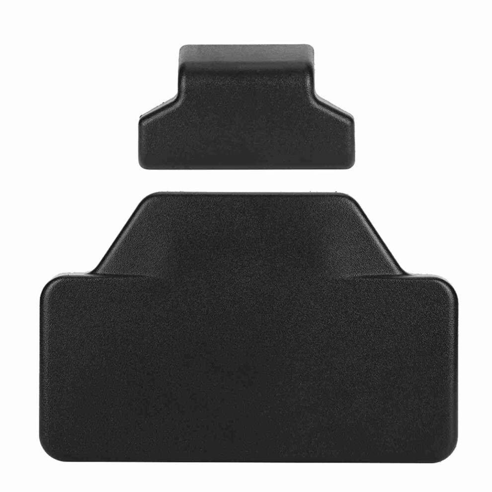 Rubber Rear Pad Saddlebag Trunk Passenger Backrest Black 8320539115375