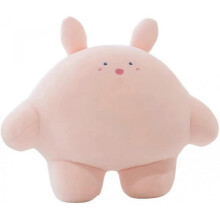Cute Fat Octopus Stuffed Animal Plush Toys Dinosaur White Bear Rabbit Cartoon Animal Plush Pillow Suitable for Hugging (Rabbit, 9.8 INCH)