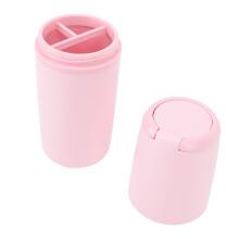Étui de voyage pour brosse à dents rose 8.25oz portable