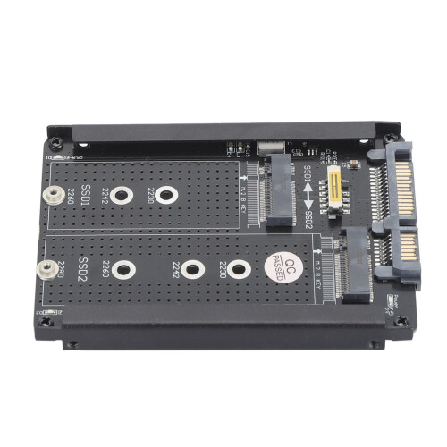Dual NGFF B M Key M.2 SSD Card 6Gbps SATA III 1