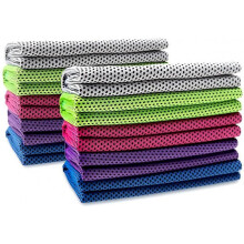 Biange Cooling Towel (40"x 12") for Sports, Workout, Fitness, Gym, Yoga, Golf, Pilates, Travel, Camping & More