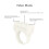 Rechargeable Bluetooth Ring Clicker Ivory White Selfie & Video Control 6