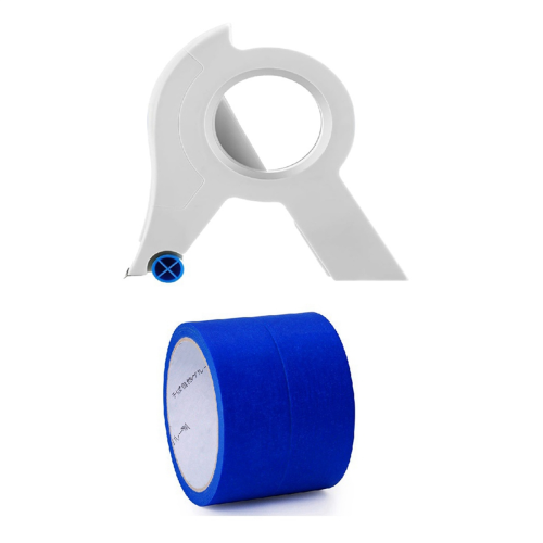 Manual Caulking Tool with Tape Compact Design, for Outdoor Use