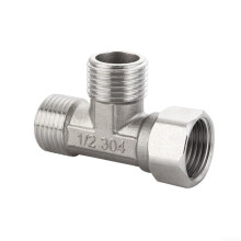 Premium T Adapter Valve for Bath Toilet Bidet Sprayer Shower Head, G12 Stainless Steel, Durable and Versatile Design