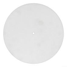 Turntable Mat 3mm Thick White Felt for Audiophiles - Sound Enhancement and Record Protection Accessory