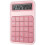 Desktop Calculator, 12 Digit Large Display Battery LCD Display Office Calculator - Pink 1