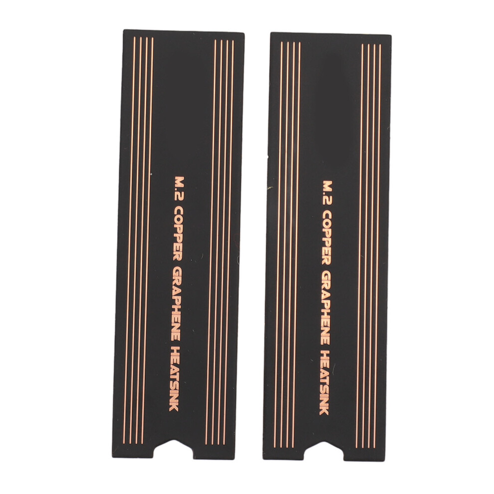 2Pcs M.2 Ssd Graphene Heatsink Dual Layer 8320539116471