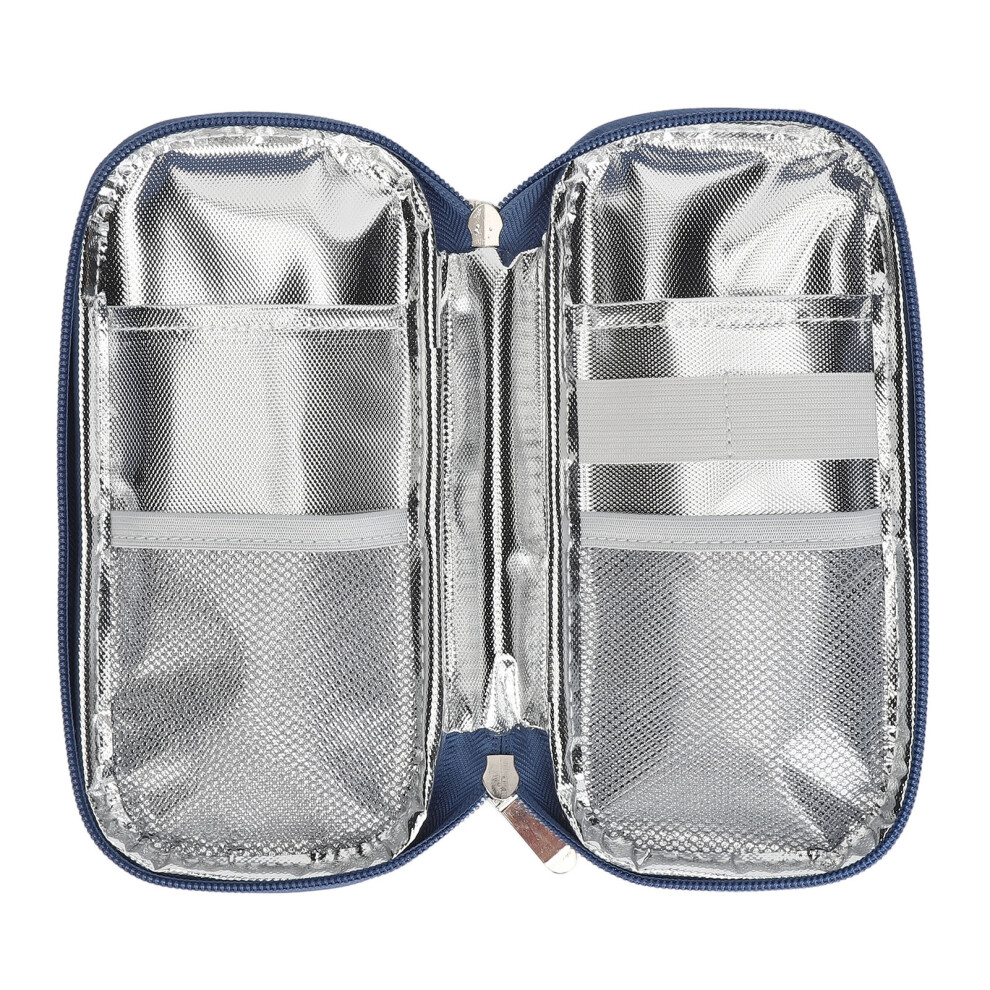 Insulin Pen Cooler Travel Case, Insulated Diabetic Organizer, Magnolia Flower