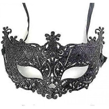 Venetian Black Filigree Masquerade Ball Mask Party Fancy Dress Christmas