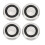4pcs Speaker Isolation Stand Feet HiFi Speaker 9