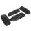 Car Door Panel Armrest Cover Microfiber Leather 6