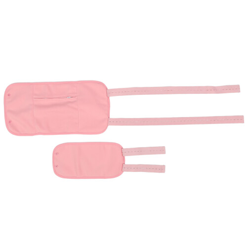 Set de 2 compresas de aceite de ricino - Estilo botón, Cintura/Pierna 1