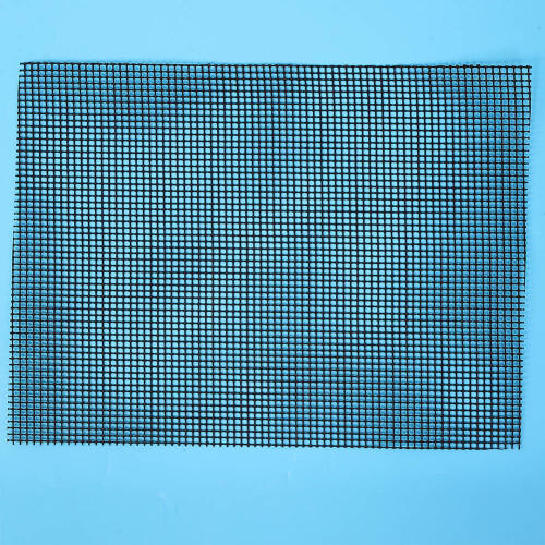 3 Pack BBQ Mesh Mat Non-Stick Grilling Liner 30x40cm Black