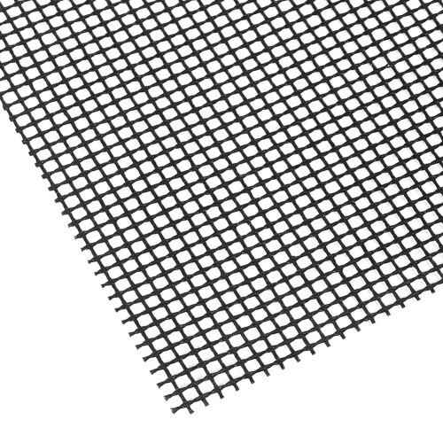 3 Pack BBQ Mesh Mat Non-Stick Grilling Liner 30x40cm Black 2