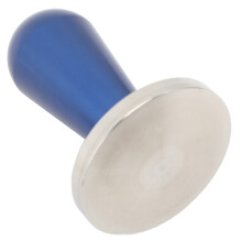 58 mm Aluminiumlegierung Kaffeepresse mit blauer ergonomischer Griff für Zuhause & den Laden
