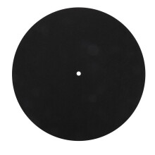 Turntable Mat Felt Disc - Lightweight Protective Pad for Vinyl Records, Slip Design, Reduces Vibration, Compatible with Phonograph