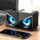 1 Pair Desktop Computer Speaker Multifunction 12