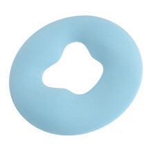 Silicone Face Massage Pillow - Soft Elastic Spa Bed Cushion Blue