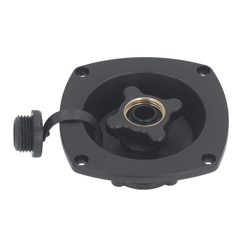 Impact Resistant Water Filler Regulator Wall Mount For Rv Boat Trailer Black 6911348997782