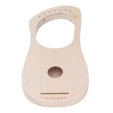 Customizable DIY Lyre Harp 7-String Kit with Tuning Wrench & Bridge