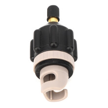 Inflatable SUP Valve Adapter Air Pump Converter Brass Rubber 7.8x3.5cm