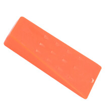 5.5 Inch Felling Wedge High Impact Resistant Wooden Tree Cutting Wedge Orange