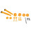 Enhanced Flexibility Gas Spout Nozzle for 1.7-1.82'' Openings 2 Sets 15